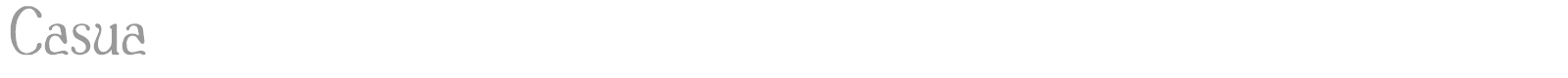 Casua font preview